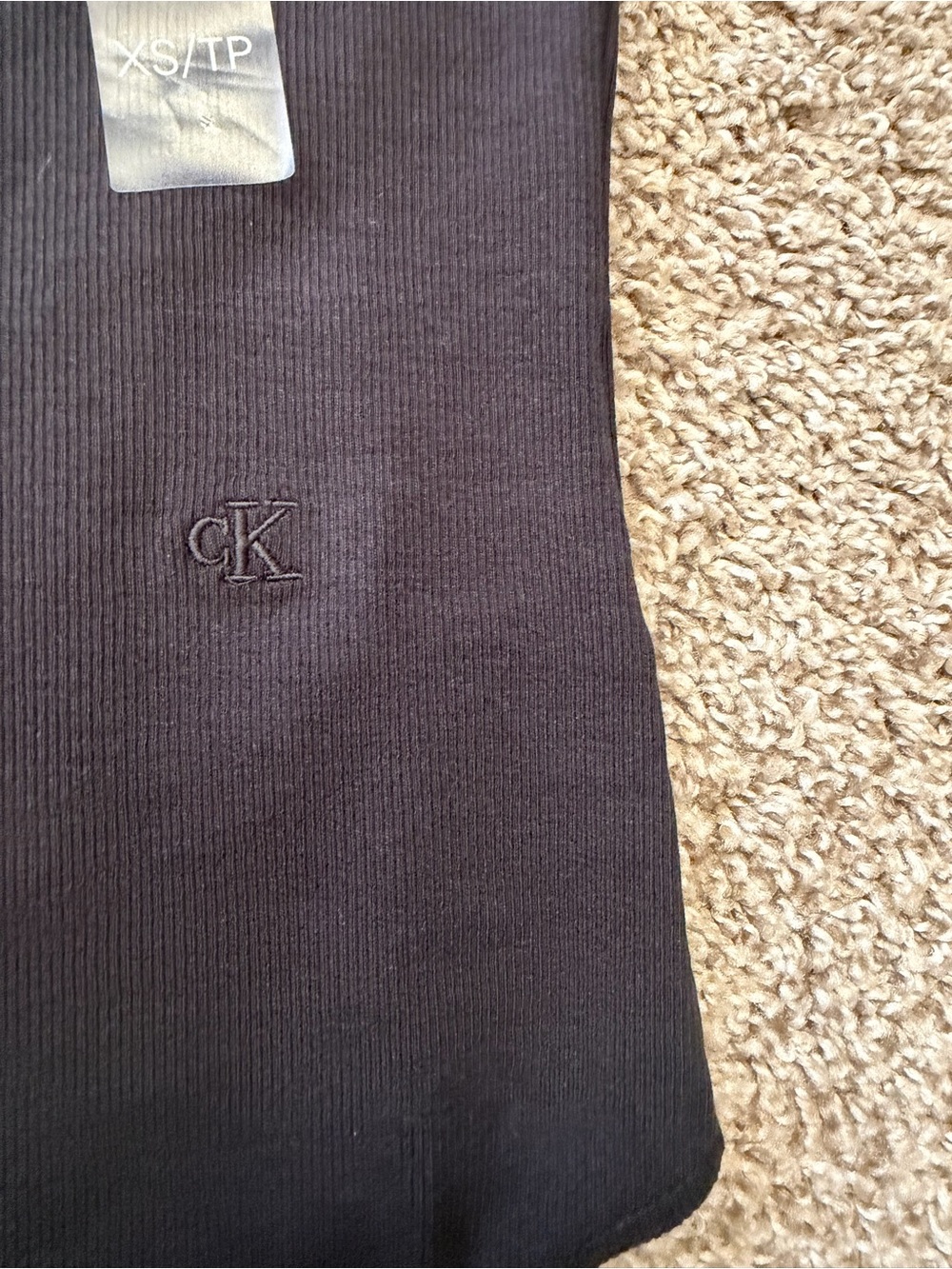 Calvin Klein Ribbed Bodysuit - Picture 2 of 5